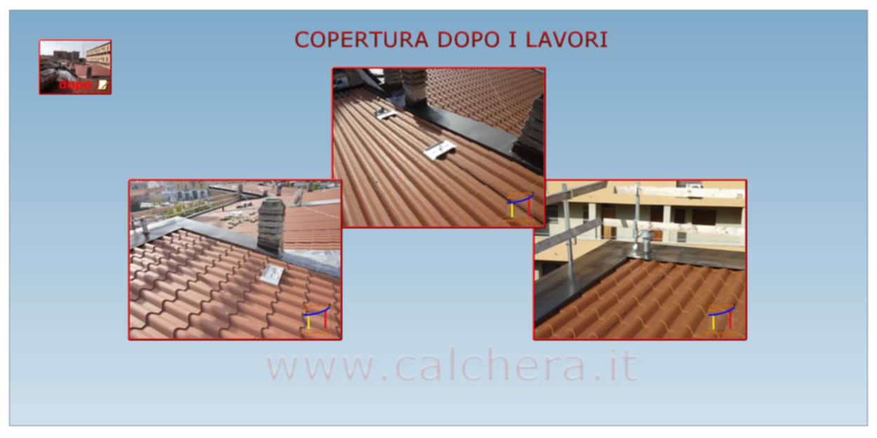 Rifacimento tetto coibentato post rimozione eternit