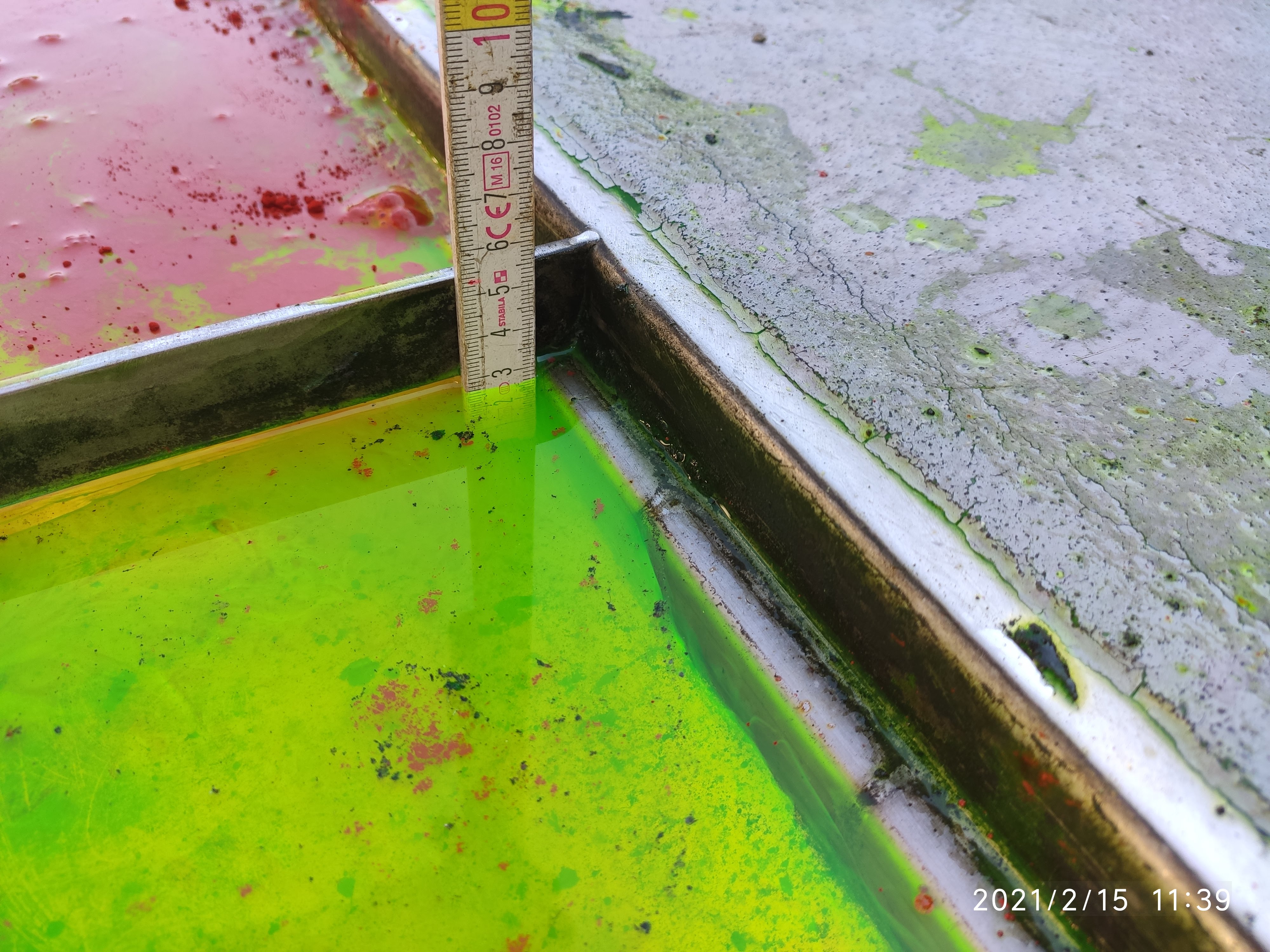 Dosaggio Uranina per indagine infiltrazioni