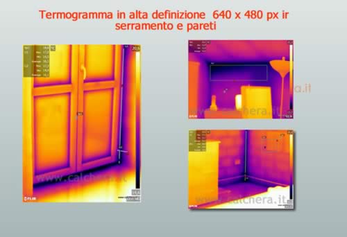 Vizi e Difetti Coibentazione Rilievo termografico